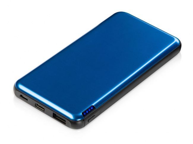 Внешний аккумулятор «Forge» v.2 , 10000 mAh, синий - фото от ХочуДарю