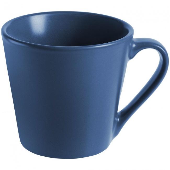 Кружка Modern Bell, матовая, синяя - фото от интернет-магазина подарков Хочу Дарю