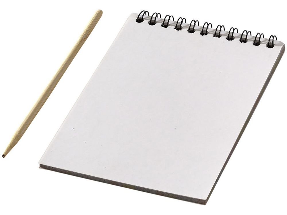 Цветной набор Scratch: блокнот, деревянная ручка - фото от интернет-магазина подарков Хочу Дарю