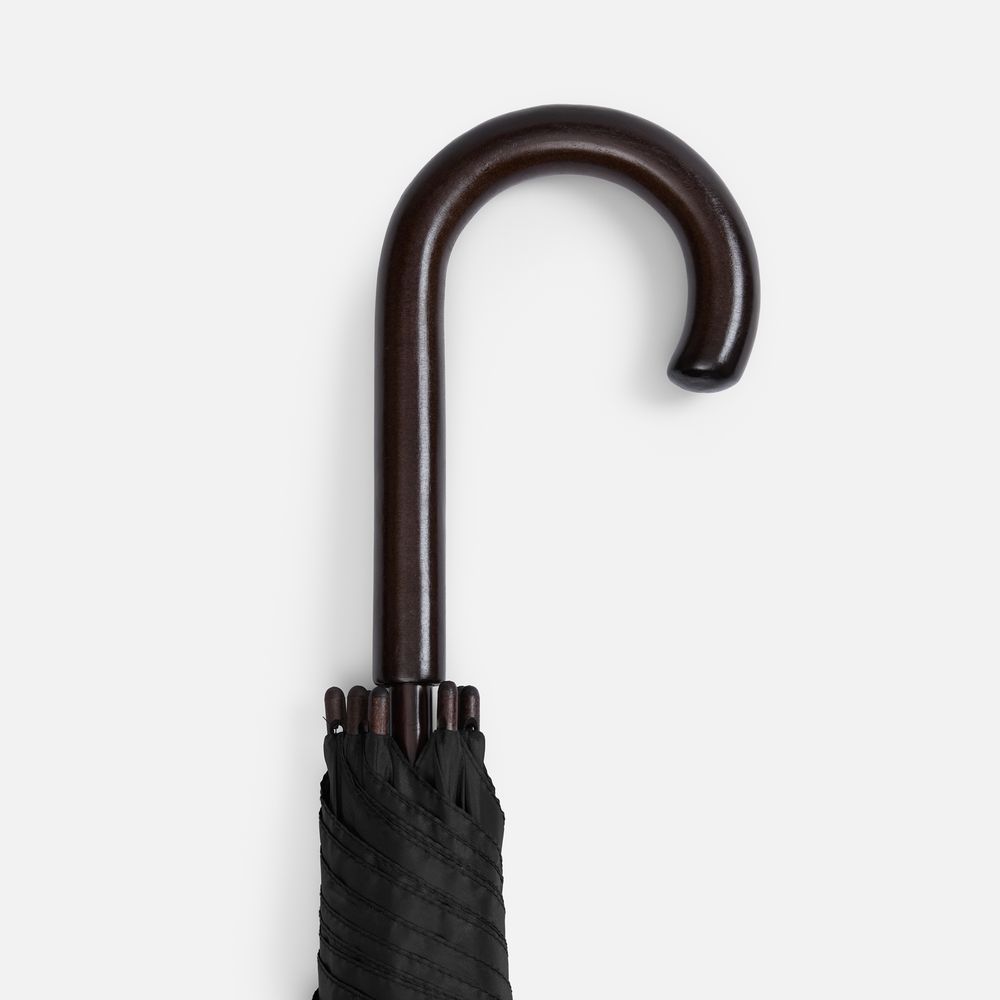 Зонт-трость Standard, черный - фото от интернет-магазина подарков Хочу Дарю