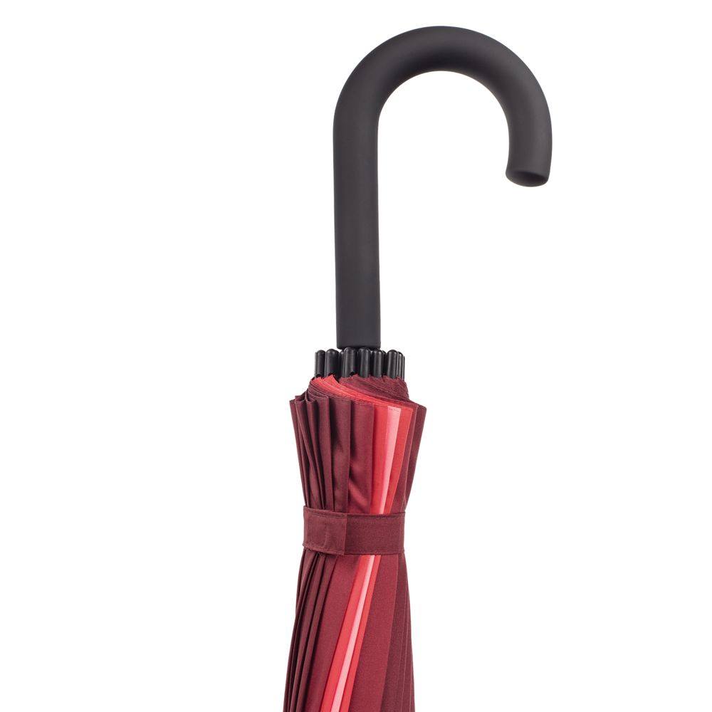 Зонт-трость «Спектр», красный - фото от интернет-магазина подарков Хочу Дарю