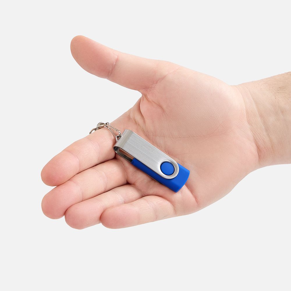 фото Флешка Twist, синяя, 8 Гб от интернет-магазина Хочу Дарю Флешка Twist, синяя, 8 Гб - фото от интернет-магазина подарков Хочу Дарю