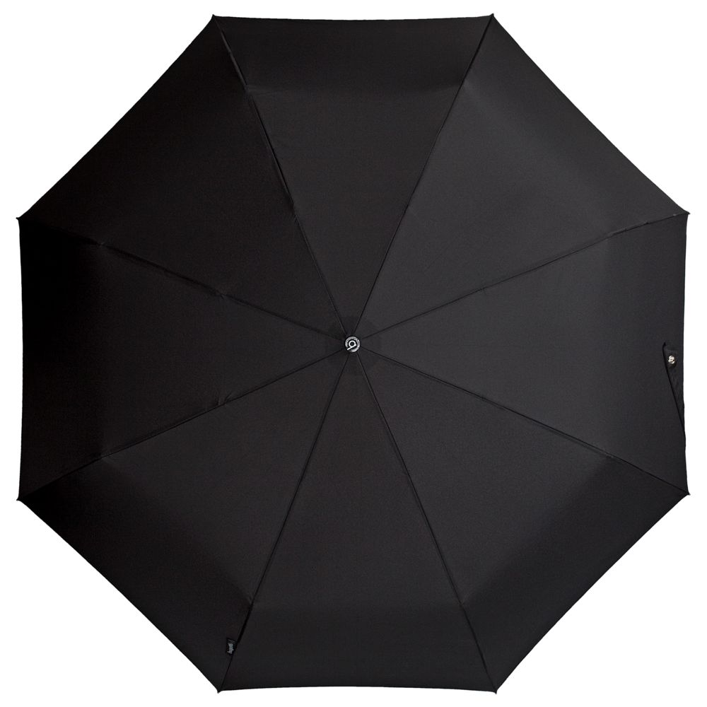 Складной зонт Gran Turismo, черный - фото от интернет-магазина подарков Хочу Дарю