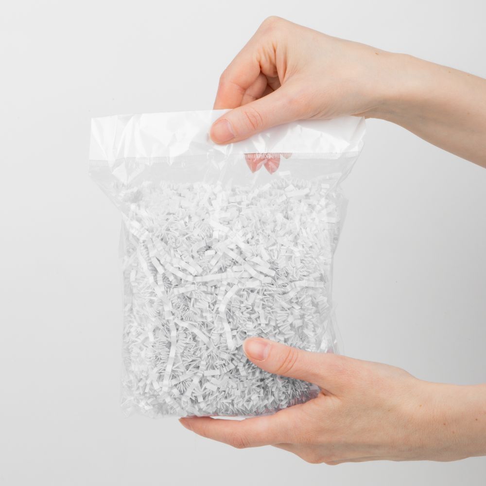 фото Бумажный наполнитель Chip, белый от ХочуДарю Бумажный наполнитель Chip, белый - фото от ХочуДарю