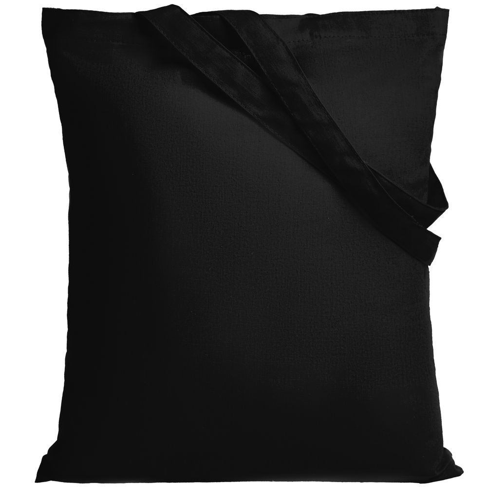 Холщовая сумка Neat 140, черная - фото от интернет-магазина подарков Хочу Дарю