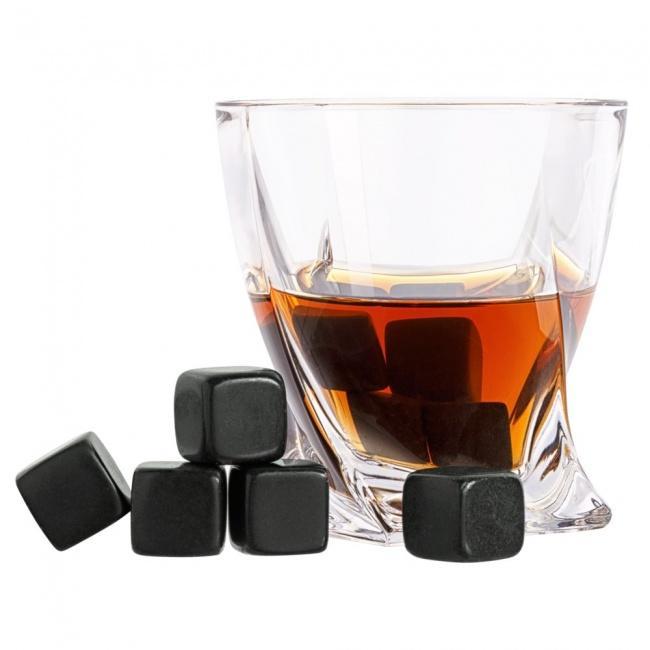 Камни для охлаждения напитков Black Rocks - фото от интернет-магазина подарков Хочу Дарю