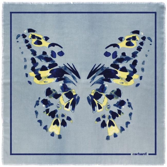 Платок Madeleine, голубой - фото от интернет-магазина подарков Хочу Дарю
