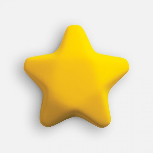 Антистресс «Звезда», желтый - фото от интернет-магазина подарков Хочу Дарю