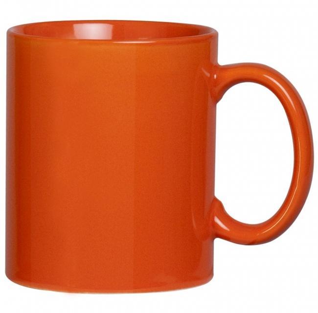 Кружка Promo, оранжевая - фото от интернет-магазина подарков Хочу Дарю