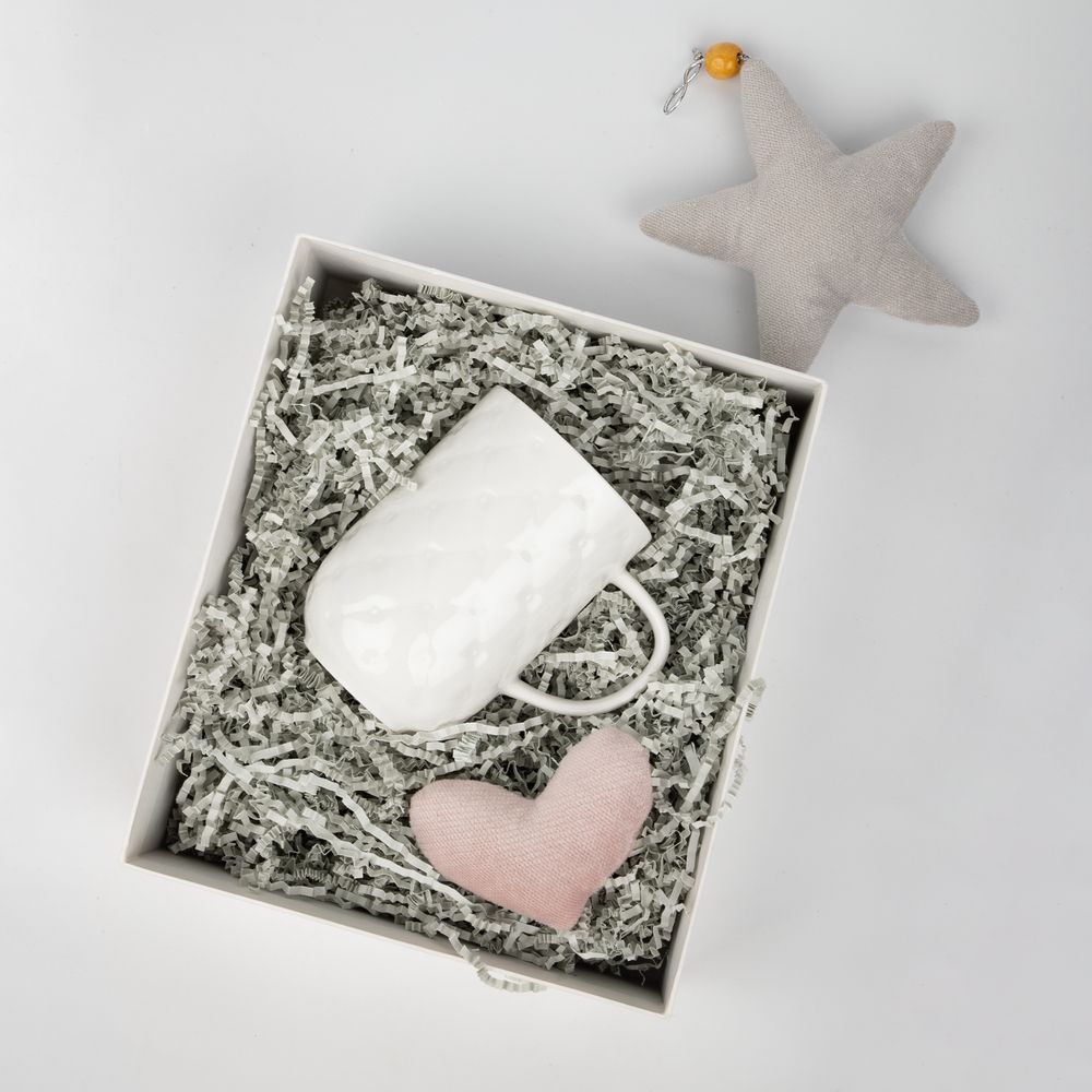 Бумажный наполнитель Chip, серый - фото от ХочуДарю