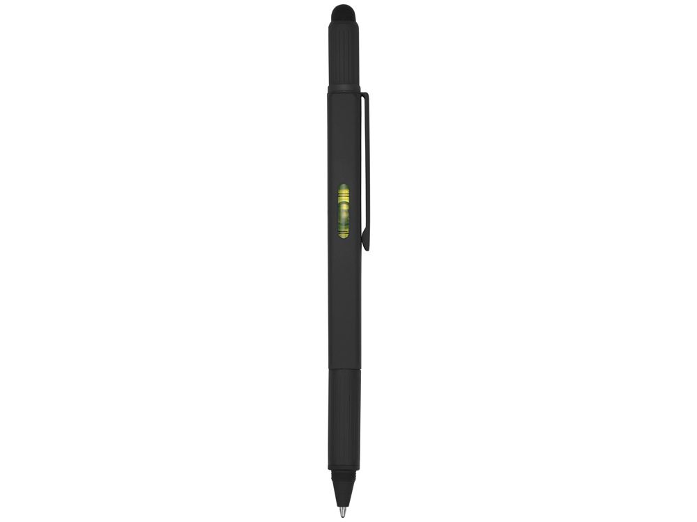 Ручка-стилус металлическая шариковая Tool с уровнем и отверткой - фото от интернет-магазина подарков ХочуДарю