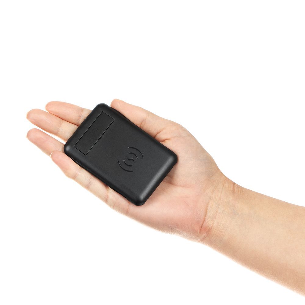 Органайзер с беспроводной зарядкой и набором адаптеров Octopod, черный - фото от ХочуДарю