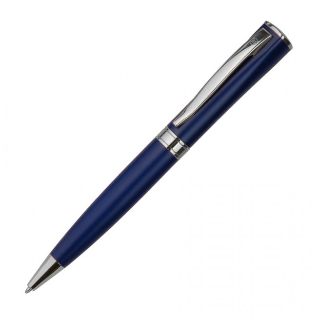WIZARD CHROME, ручка шариковая, темно-синий/хром, металл - фото от интернет-магазина подарков ХочуДарю