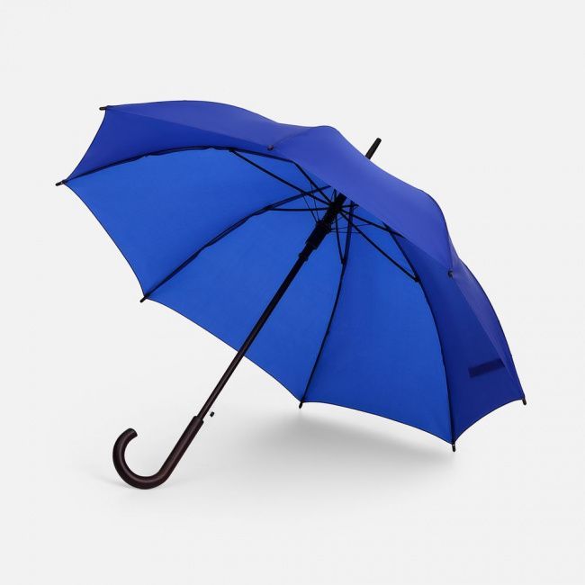 Зонт-трость Standard, ярко-синий - фото от интернет-магазина подарков Хочу Дарю
