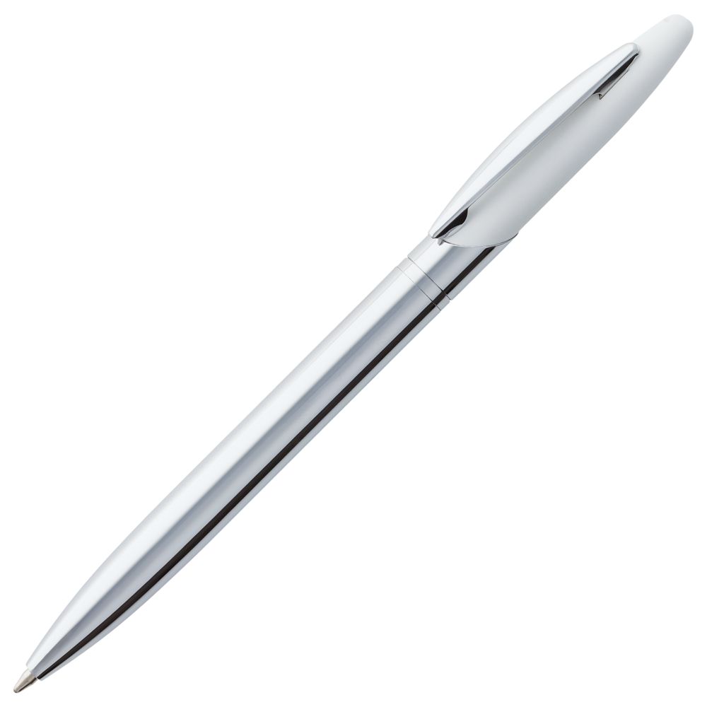 Ручка шариковая Dagger Soft Touch, белая - фото от интернет-магазина подарков ХочуДарю
