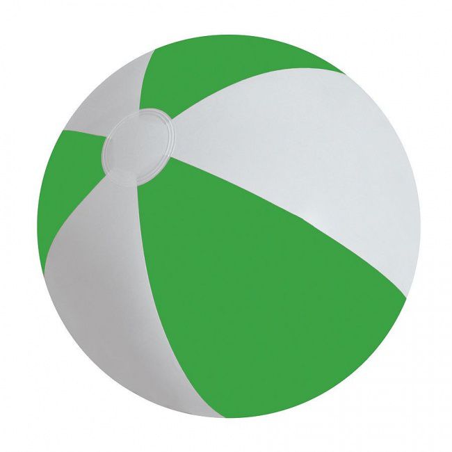 Мяч надувной "ЗЕБРА",  зелёный, 45 см, ПВХ - фото от интернет-магазина подарков Хочу Дарю