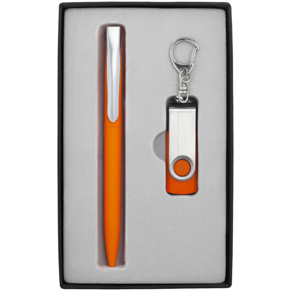 Набор Twist Classic, оранжевый, 16 Гб - фото от интернет-магазина подарков ХочуДарю