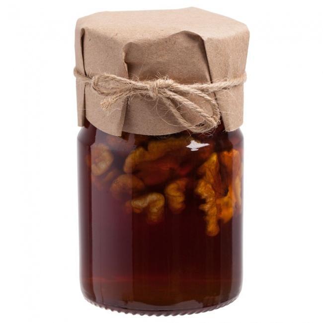 Мед Bee To Bear, с грецкими орехами - фото от интернет-магазина подарков Хочу Дарю