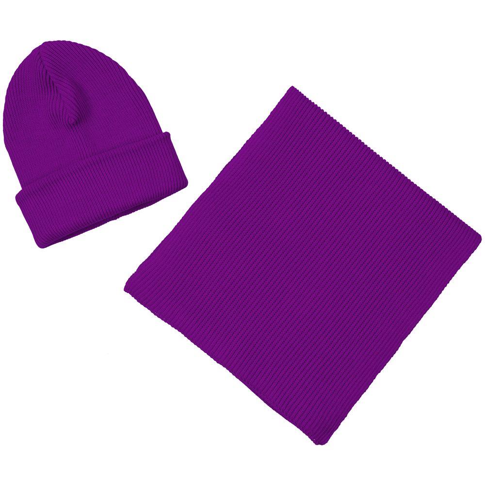 Шарф Life Explorer, фиолетовый - фото от интернет-магазина подарков Хочу Дарю