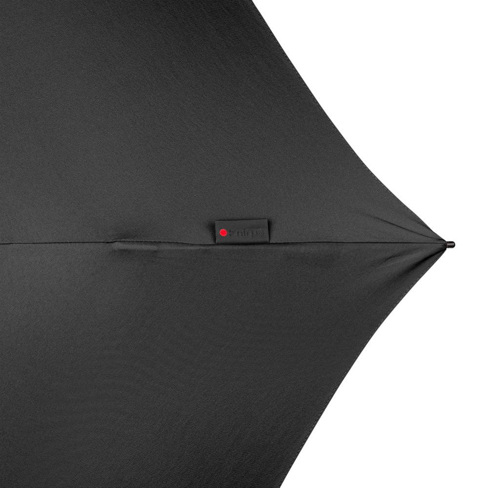 Зонт складной TS220 с безопасным механизмом, черный - фото от интернет-магазина подарков Хочу Дарю