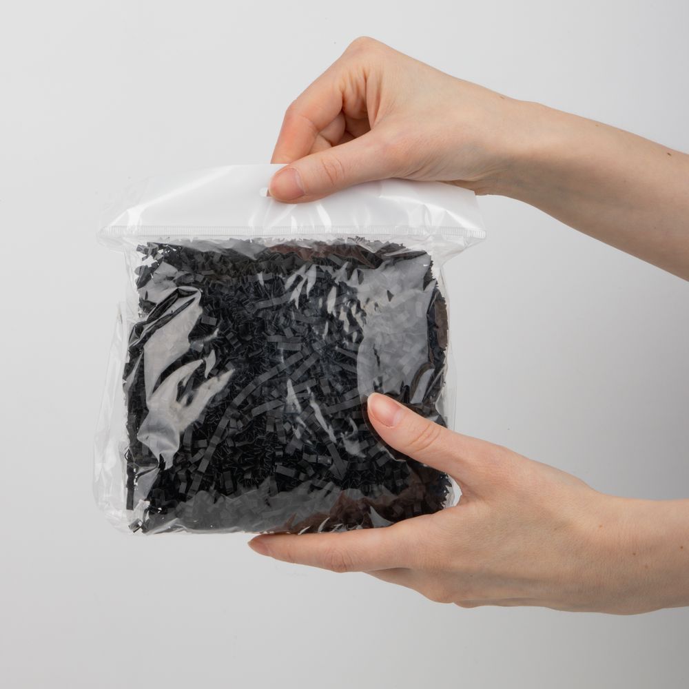 фото Бумажный наполнитель Chip, черный от ХочуДарю Бумажный наполнитель Chip, черный - фото от ХочуДарю