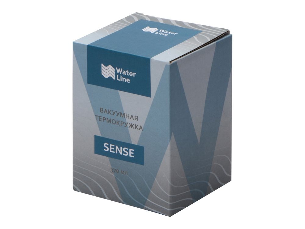Вакуумная термокружка «Sense», непротекаемая крышка, синий - фото от интернет-магазина подарков Хочу Дарю