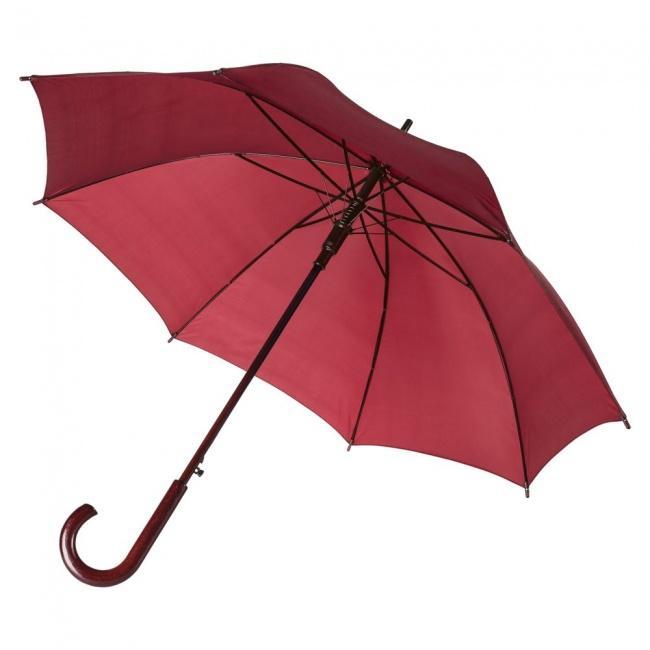 Зонт-трость Standard, бордовый - фото от интернет-магазина подарков Хочу Дарю