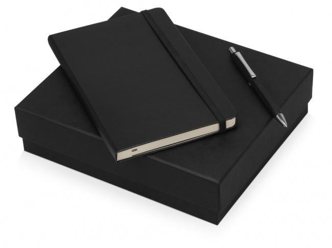 Подарочный набор Moleskine Hemingway с блокнотом А5 и ручкой - фото от интернет-магазина подарков ХочуДарю