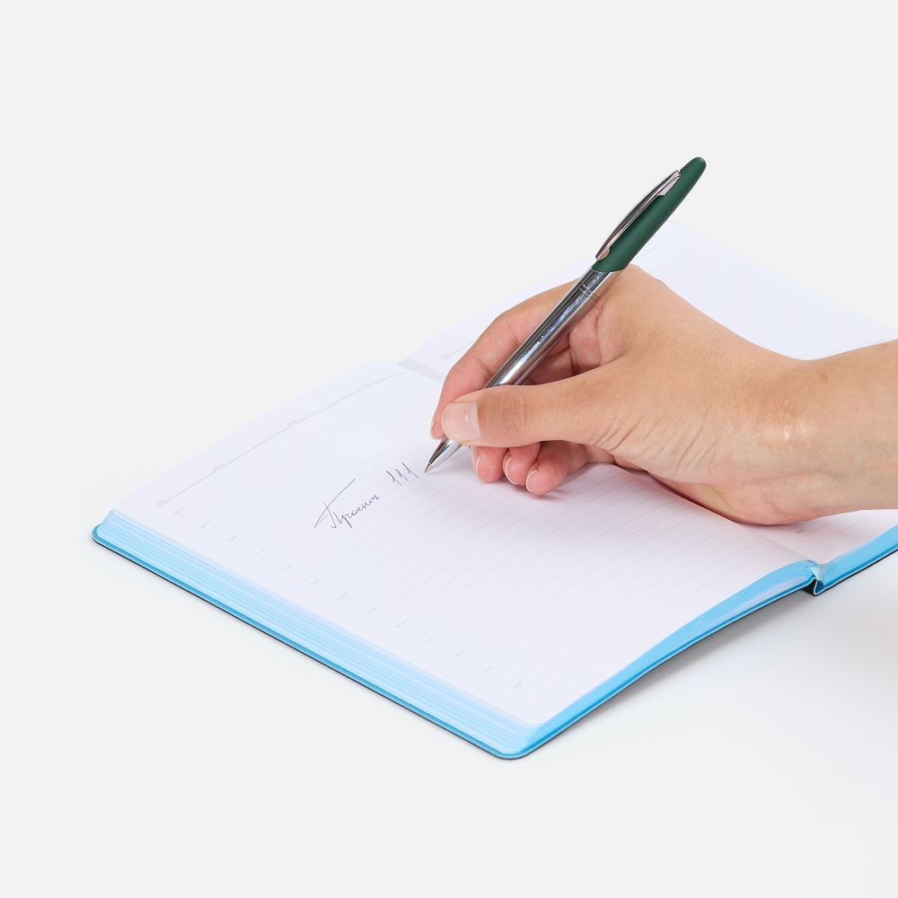 фото Ручка шариковая Dagger Soft Touch, зеленая от интернет-магазина Хочу Дарю Ручка шариковая Dagger Soft Touch, зеленая - фото от ХочуДарю