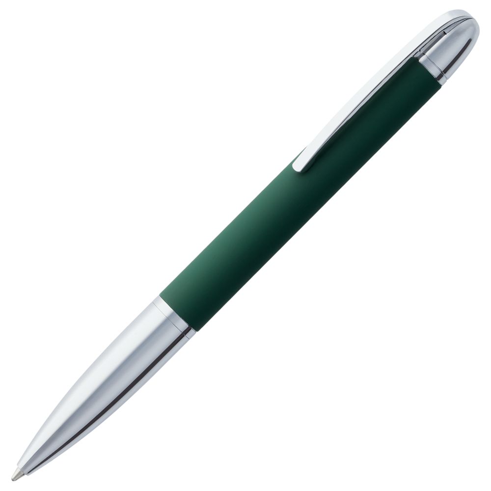 Ручка шариковая Arc Soft Touch, зеленая - фото от интернет-магазина подарков ХочуДарю
