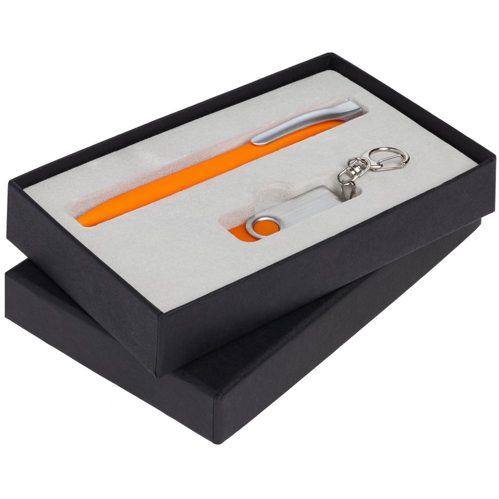 Набор Twist Classic, оранжевый, 16 Гб - фото от интернет-магазина подарков ХочуДарю