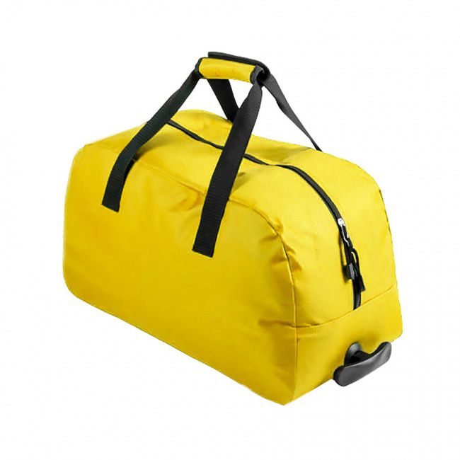 Сумка на 2 колесиках BERTOX, желтый, 100% полиэстер 600D - фото от интернет-магазина подарков Хочу Дарю