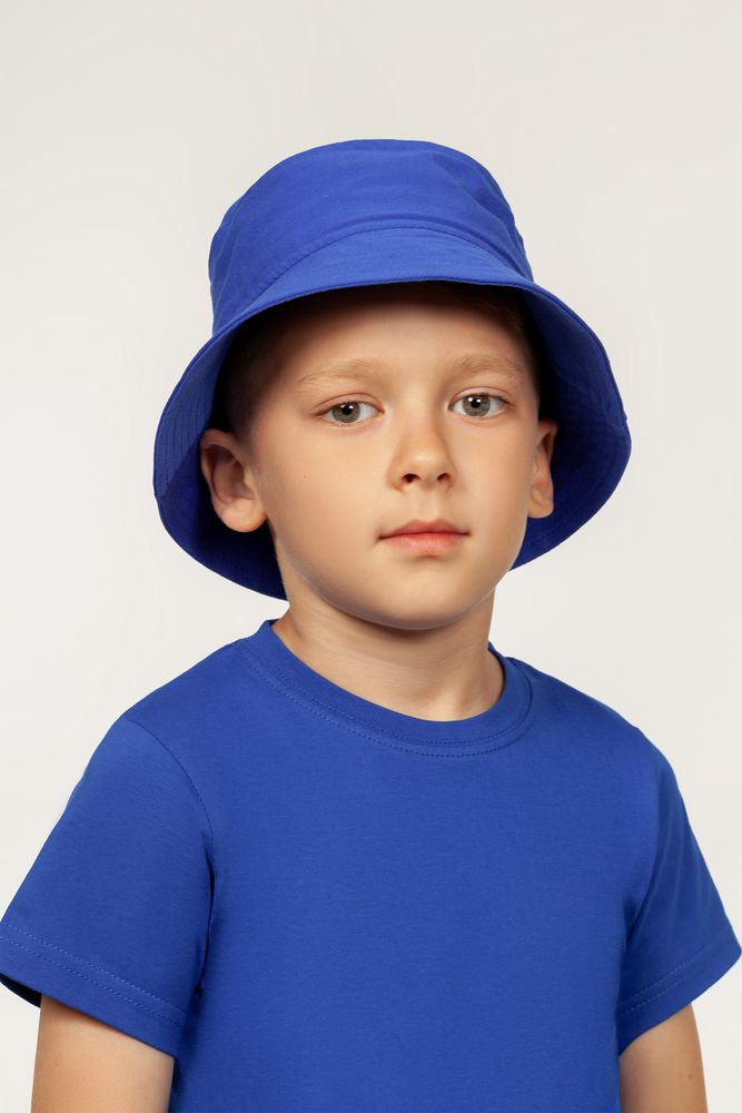 Панама детская Bizbolka Challenge Kids, ярко-синяя - фото от интернет-магазина подарков Хочу Дарю