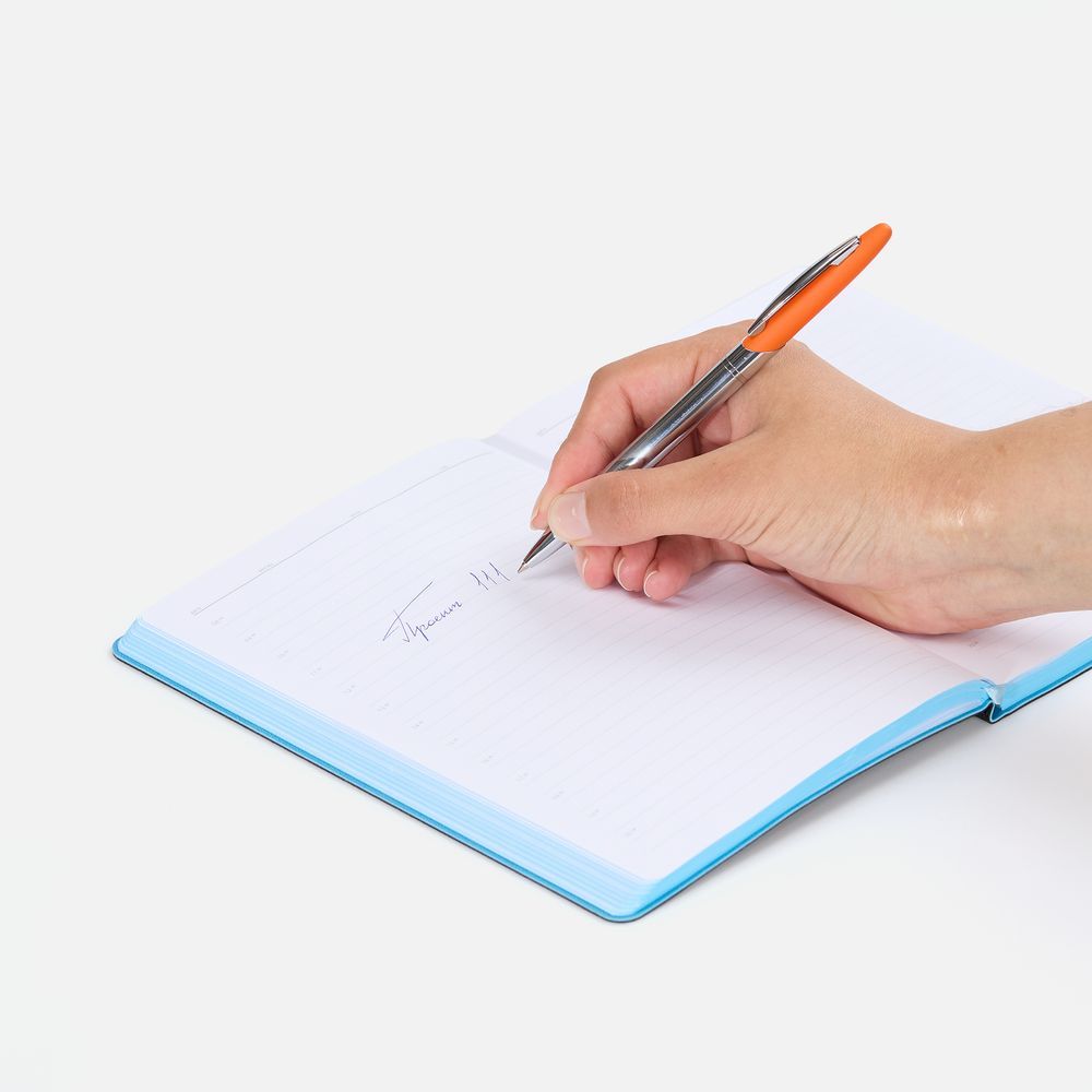 фото Ручка шариковая Dagger Soft Touch, оранжевая от интернет-магазина Хочу Дарю Ручка шариковая Dagger Soft Touch, оранжевая - фото от ХочуДарю