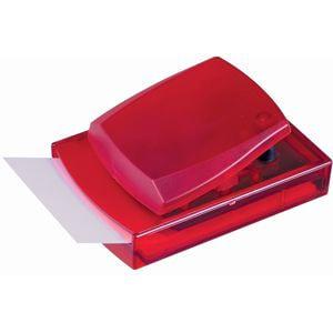 Диспенсер для записей; красный; 12х8,3х5,5 см; пластик; тампопечать - фото от интернет-магазина подарков ХочуДарю