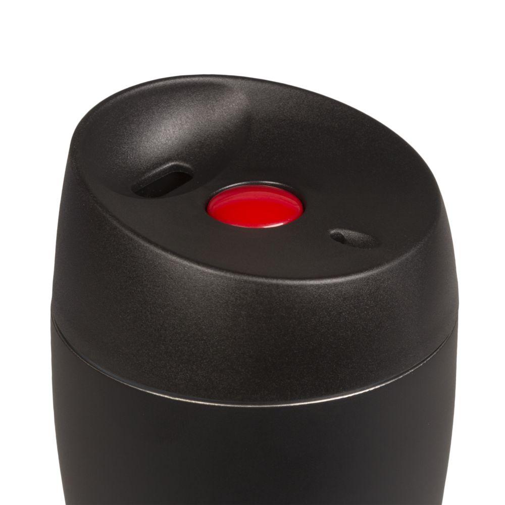 Термостакан Solingen, вакуумный, герметичный, черный - фото от интернет-магазина подарков Хочу Дарю