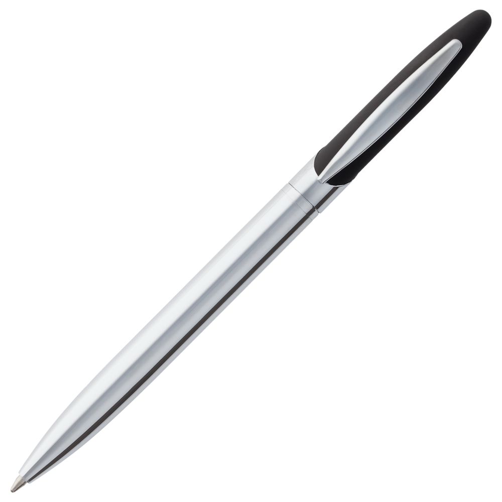 Ручка шариковая Dagger Soft Touch, черная - фото от интернет-магазина подарков ХочуДарю