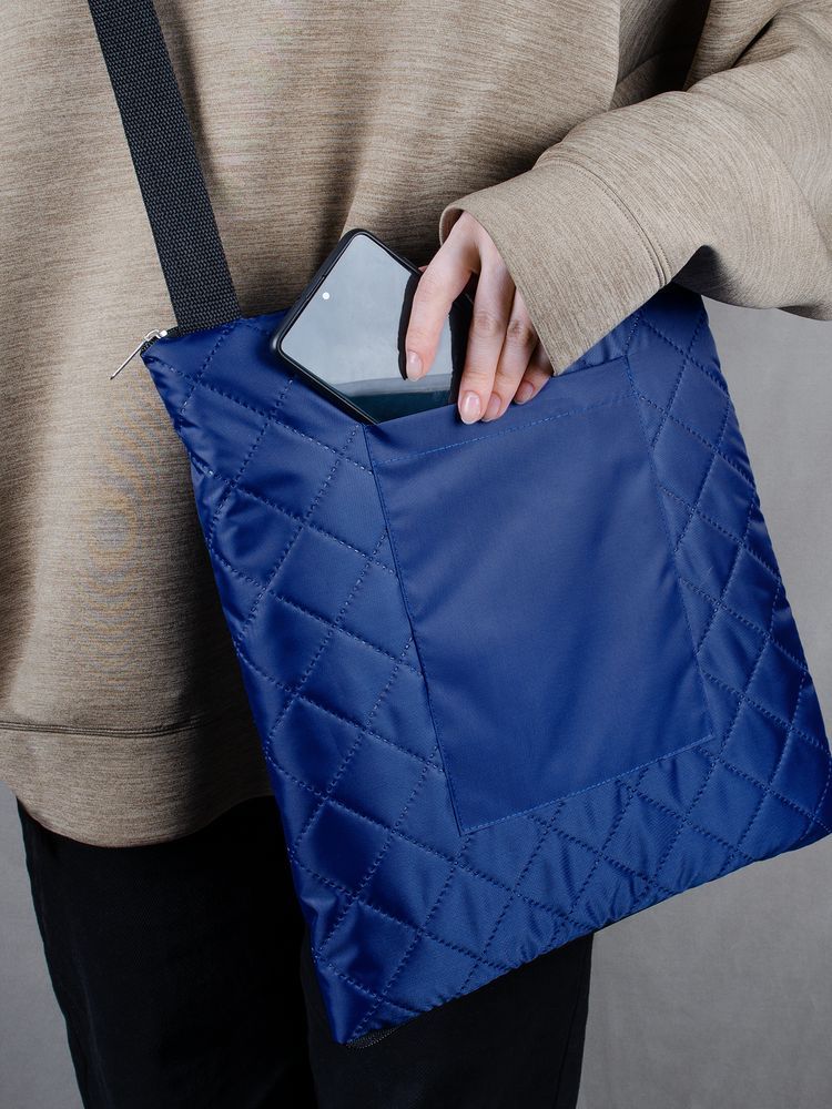 Плед для пикника Soft & Dry, ярко-синий - фото от интернет-магазина подарков Хочу Дарю