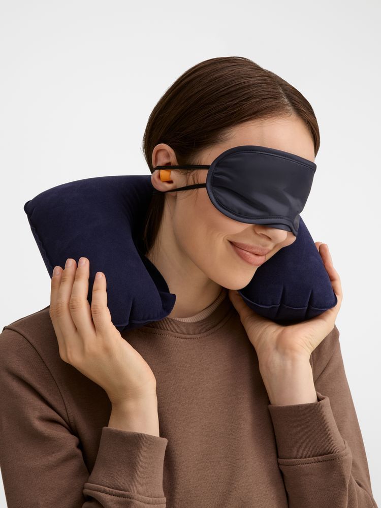 Набор для путешествий ESSENTIAL, темно-синий - фото от интернет-магазина подарков Хочу Дарю