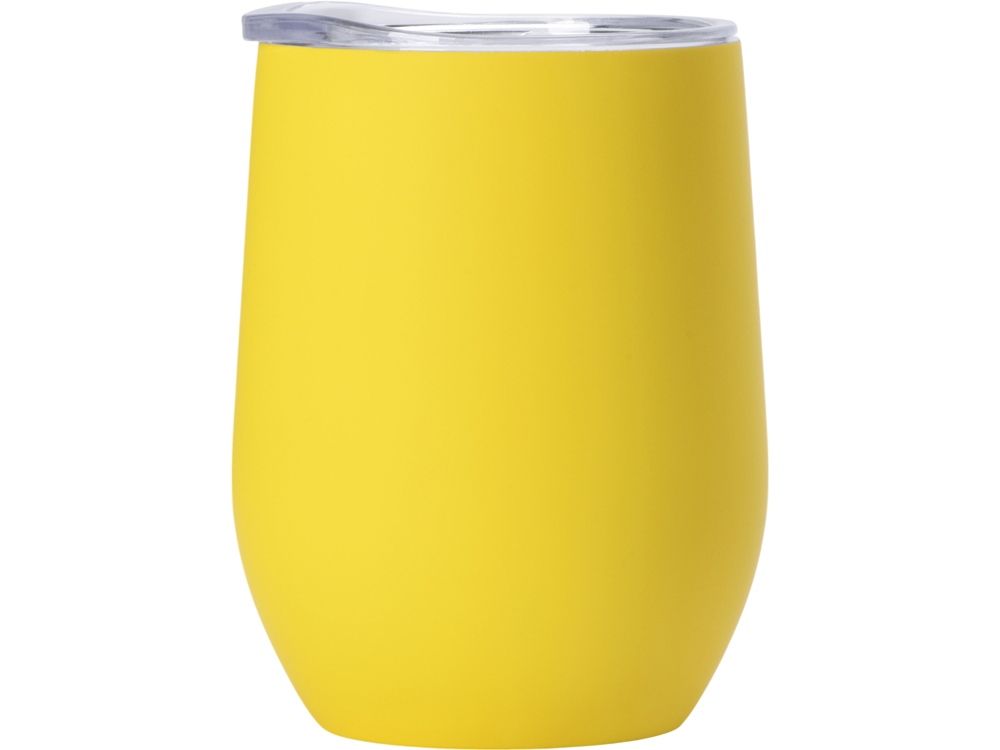 Термокружка «Vacuum mug C1», soft touch, 370 мл, желтый - фото от интернет-магазина подарков Хочу Дарю