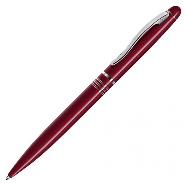 GLANCE, ручка шариковая, красный/хром, металл - фото от интернет-магазина подарков ХочуДарю