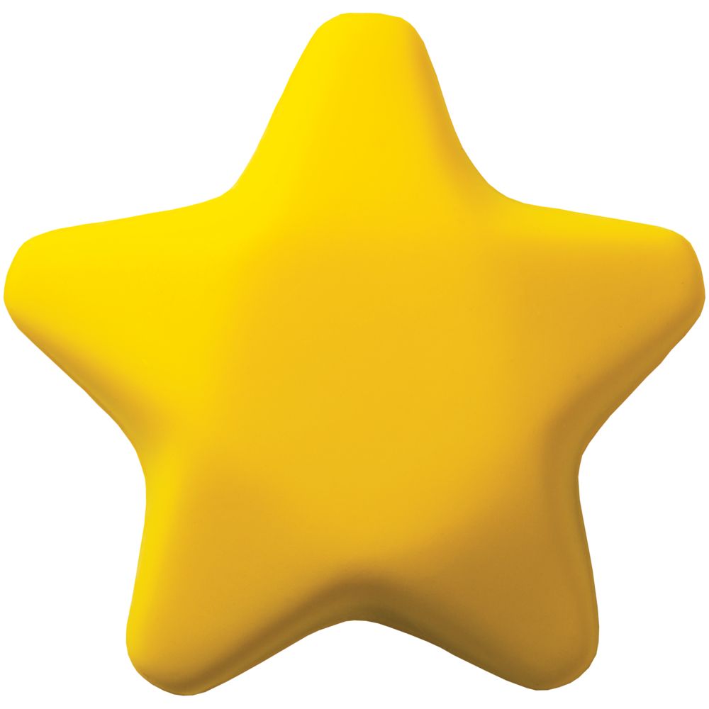 Антистресс «Звезда», желтый - фото от интернет-магазина подарков Хочу Дарю