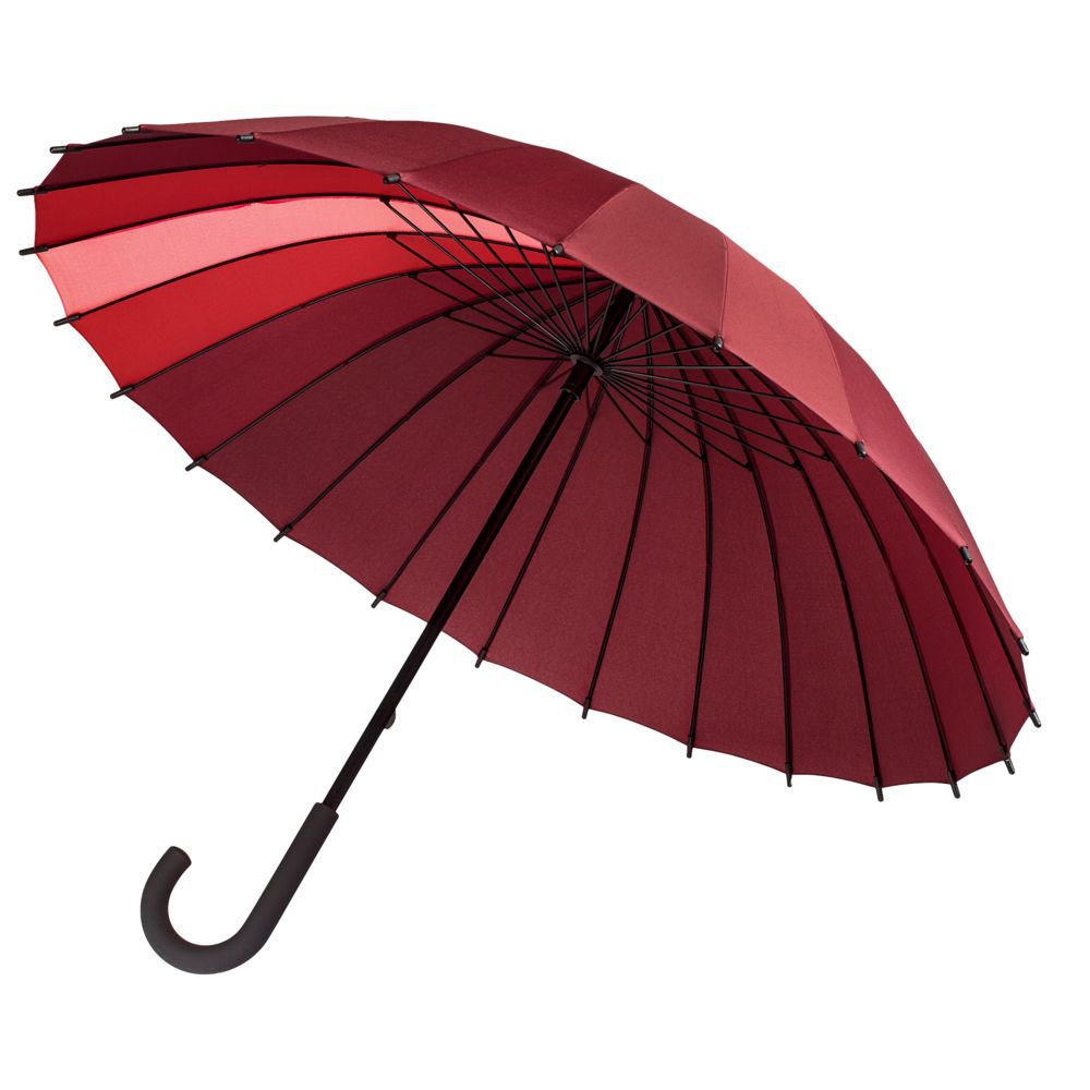 Зонт-трость «Спектр», красный - фото от интернет-магазина подарков Хочу Дарю