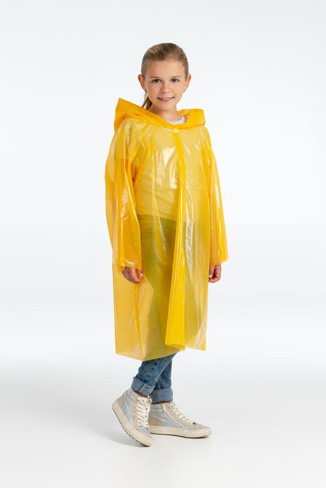 Дождевик-плащ детский BrightWay Kids, желтый - фото от интернет-магазина подарков Хочу Дарю