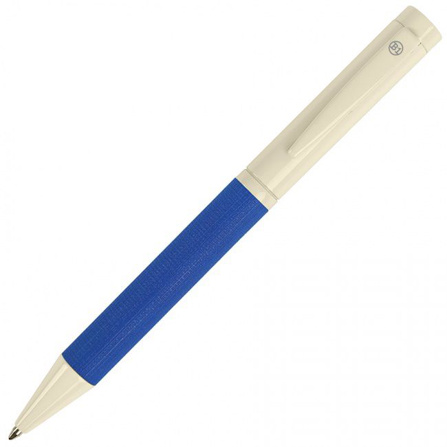 PROVENCE, ручка шариковая, хром/синий, металл, PU - фото от интернет-магазина подарков ХочуДарю