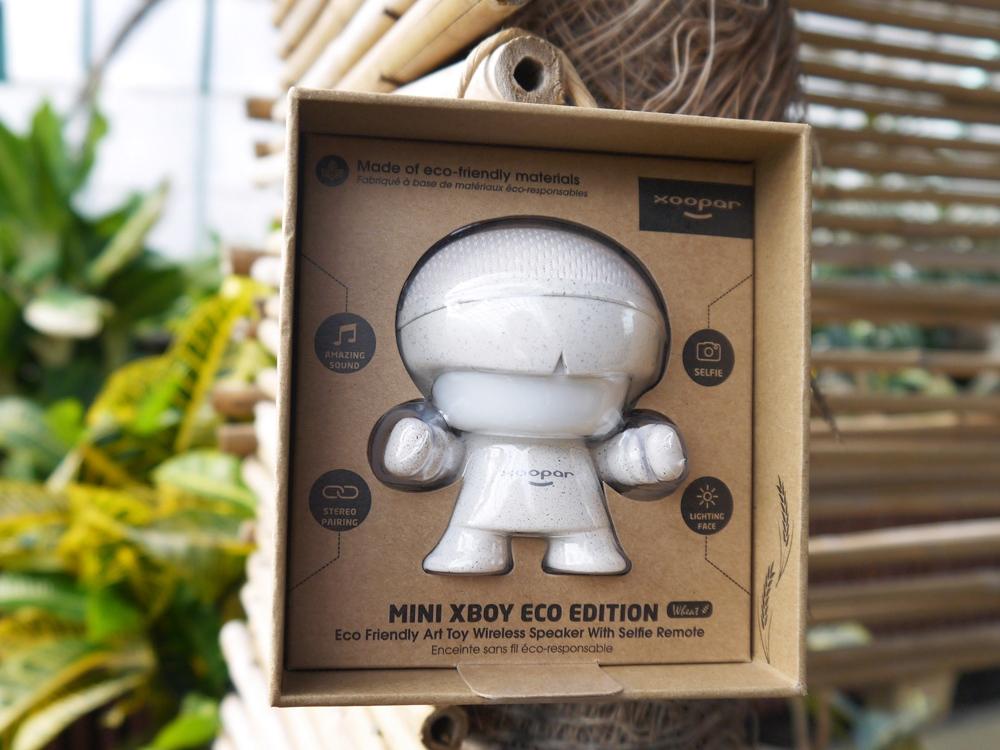 Портативная колонка mini Xboy Eco - фото от интернет-магазина подарков Хочу Дарю