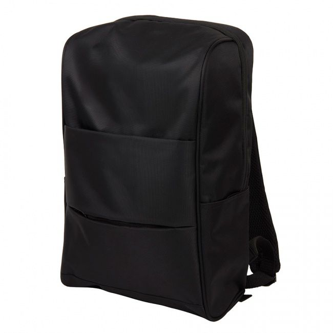 Рюкзак "Trio", черный, 42х27х14 см, ткань верха: 100 % полиэстер, подкладка 100 % полиэстер - фото от интернет-магазина подарков Хочу Дарю