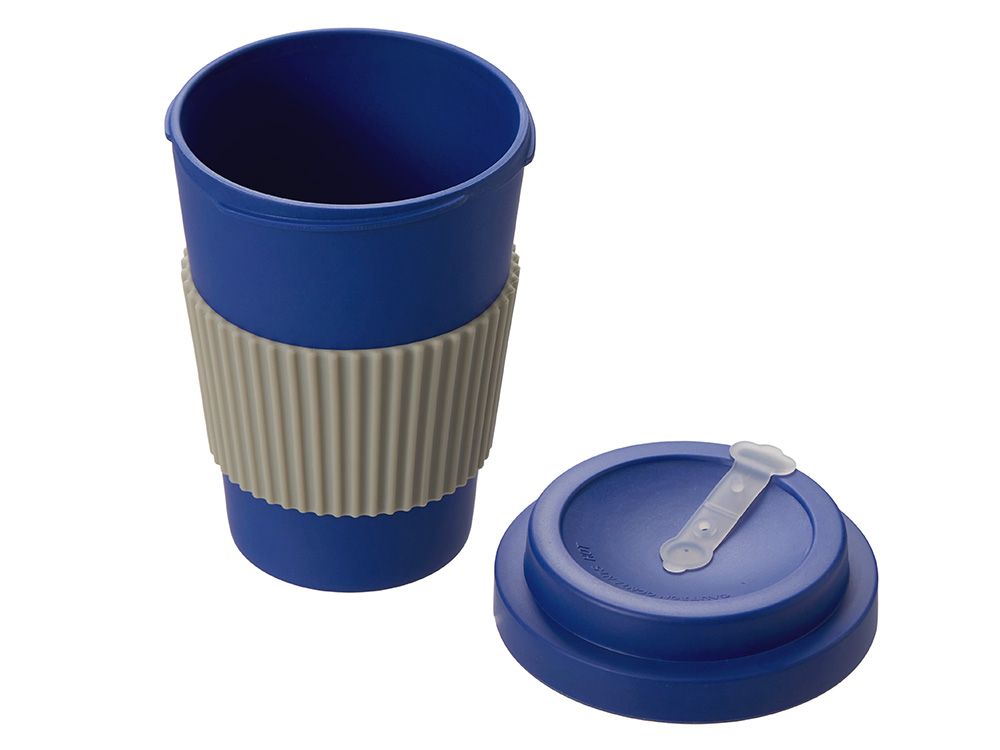 Термокружка из натуральных волокон «Muffin», темно-синий - фото от интернет-магазина подарков Хочу Дарю