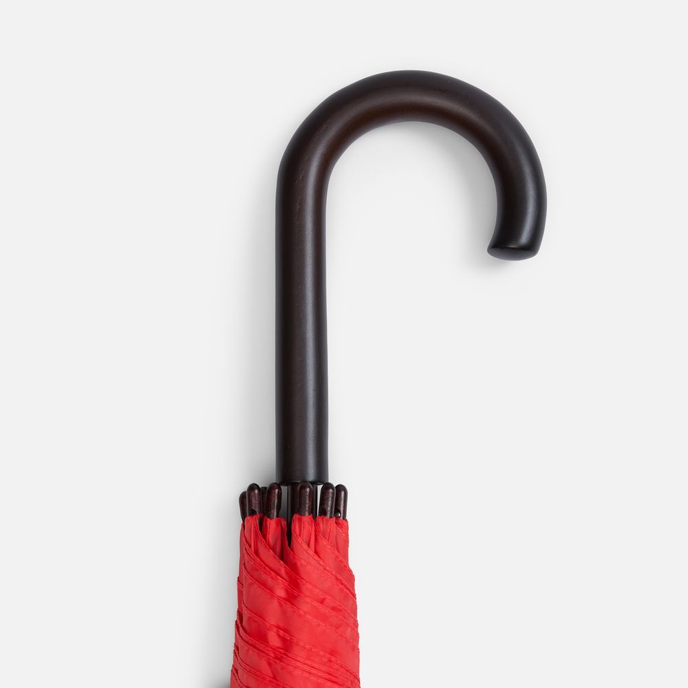 Зонт-трость Standard, красный - фото от интернет-магазина подарков Хочу Дарю