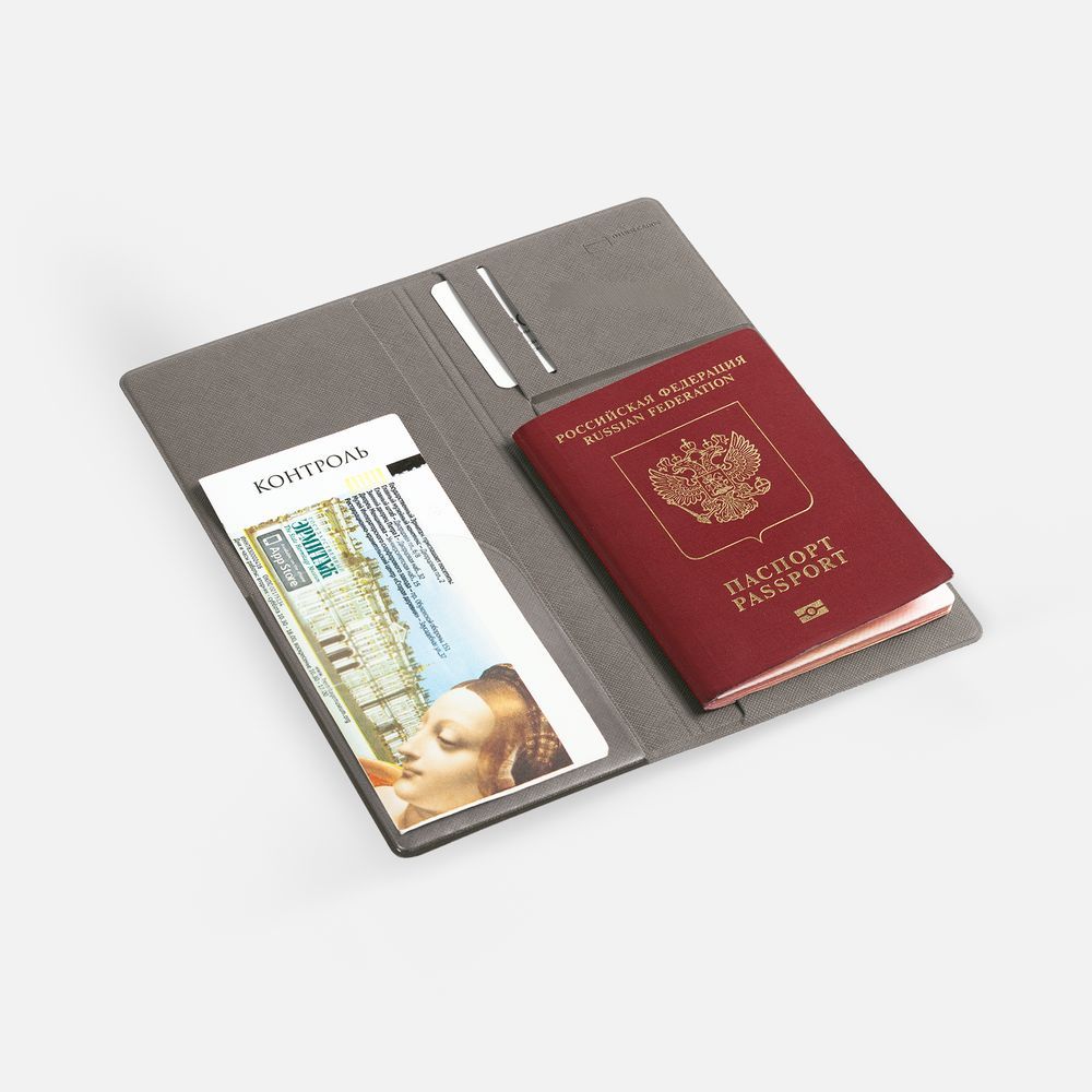 Органайзер для путешествий Devon, серый - фото от интернет-магазина подарков Хочу Дарю